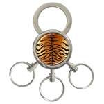 TIGER FUR 3-Ring Key Chains