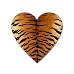 TIGER FUR Heart Magnet