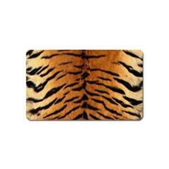 Tiger Fur Magnet (name Card) by trendistuff