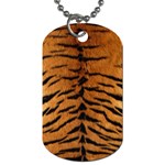 TIGER FUR Dog Tag (One Side)