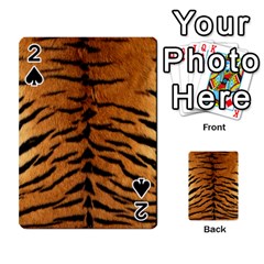 Tiger Fur Playing Cards 54 Designs  by trendistuff