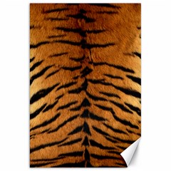 Tiger Fur Canvas 20  X 30   by trendistuff