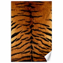 Tiger Fur Canvas 24  X 36  by trendistuff