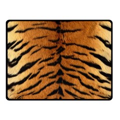 Tiger Fur Fleece Blanket (small) by trendistuff