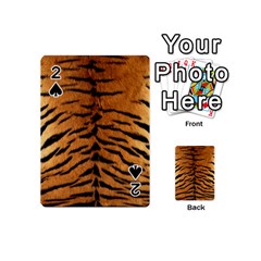 Tiger Fur Playing Cards 54 (mini)  by trendistuff