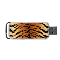 Tiger Fur Portable Usb Flash (two Sides) by trendistuff