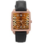 TIGER FUR Rose Gold Watches Front