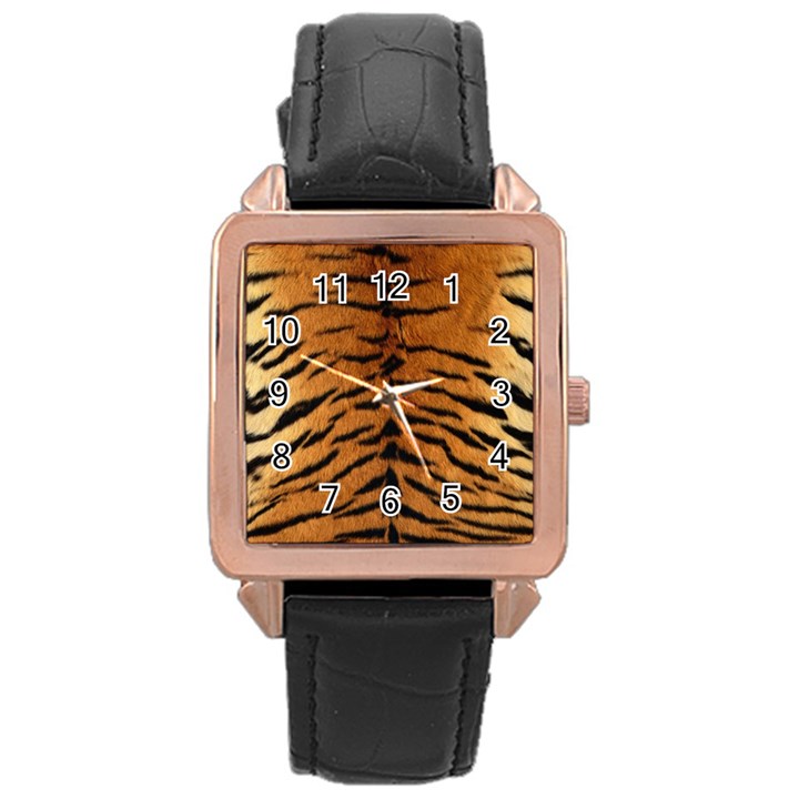 TIGER FUR Rose Gold Watches