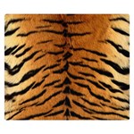 TIGER FUR Double Sided Flano Blanket (Small)  50 x40  Blanket Front