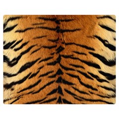 Tiger Fur Double Sided Flano Blanket (medium)  by trendistuff