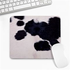 Spotted Cow Hide Large Mousepads by trendistuff