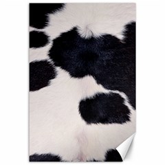 Spotted Cow Hide Canvas 24  X 36  by trendistuff