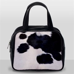 Spotted Cow Hide Classic Handbags (one Side) by trendistuff