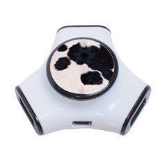 Spotted Cow Hide 3-port Usb Hub by trendistuff