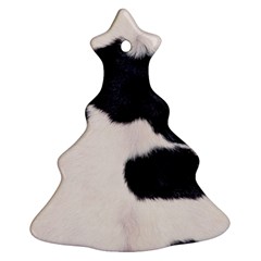 Spotted Cow Hide Ornament (christmas Tree) by trendistuff