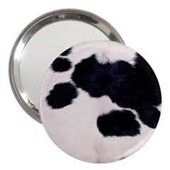 Spotted Cow Hide 3  Handbag Mirrors by trendistuff