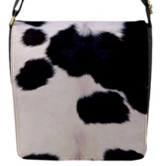 Spotted Cow Hide Flap Messenger Bag (s) by trendistuff