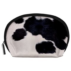 Spotted Cow Hide Accessory Pouches (large)  by trendistuff