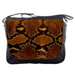 SNAKE SKIN Messenger Bags Front