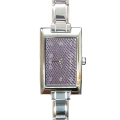 Silver Snake Skin Rectangle Italian Charm Watches by trendistuff