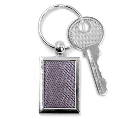 Silver Snake Skin Key Chains (rectangle)  by trendistuff