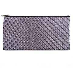 Silver Snake Skin Pencil Cases by trendistuff