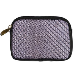 Silver Snake Skin Digital Camera Cases by trendistuff