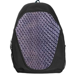 Silver Snake Skin Backpack Bag by trendistuff