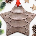 SCALY LEATHER Ornament (Star) 