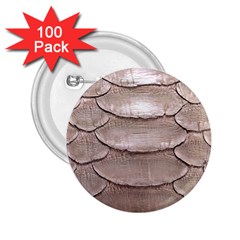 Scaly Leather 2 25  Buttons (100 Pack) 