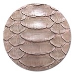 SCALY LEATHER Magnet 5  (Round)