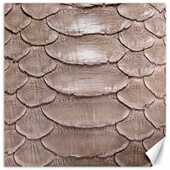 Scaly Leather Canvas 12  X 12   by trendistuff