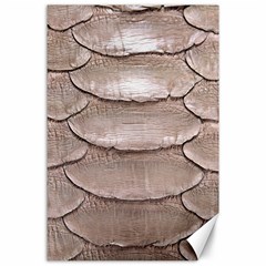 Scaly Leather Canvas 24  X 36  by trendistuff