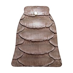 Scaly Leather Bell Ornament (2 Sides) by trendistuff