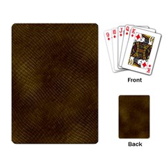 REPTILE SKIN Playing Card