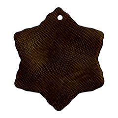 REPTILE SKIN Snowflake Ornament (2-Side)