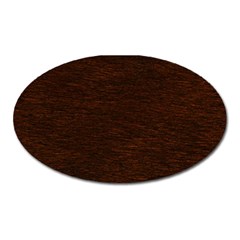 Reddish Brown Fur Oval Magnet by trendistuff