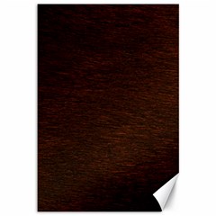 Reddish Brown Fur Canvas 12  X 18   by trendistuff