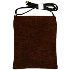 Reddish Brown Fur Shoulder Sling Bags by trendistuff