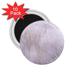 Rabbit Fur 2 25  Magnets (10 Pack)  by trendistuff