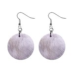 RABBIT FUR Mini Button Earrings