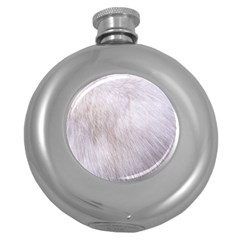 Rabbit Fur Round Hip Flask (5 Oz) by trendistuff