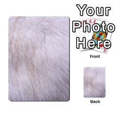 Rabbit Fur Multi-purpose Cards (rectangle)  by trendistuff