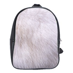 Rabbit Fur School Bags(large)  by trendistuff