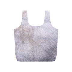 Rabbit Fur Full Print Recycle Bags (s)  by trendistuff