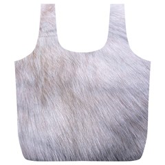 Rabbit Fur Full Print Recycle Bags (l)  by trendistuff