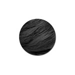 LONG HAIRED BLACK CAT FUR Golf Ball Marker (4 pack)