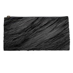 LONG HAIRED BLACK CAT FUR Pencil Cases Front