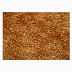 Light Brown Fur Large Glasses Cloth (2-side) by trendistuff