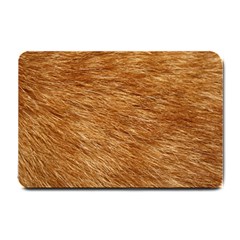 Light Brown Fur Small Doormat  by trendistuff